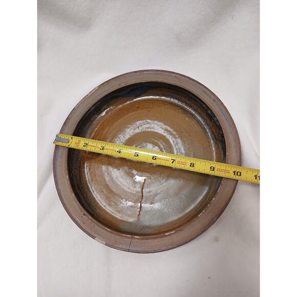 Pottery Serving Platter w Lid Exotic Party Holiday Rustic Cottagecore Farm Artsy - Picture 14 of 16